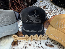 Load image into Gallery viewer, Bootstitch Leather Hats
