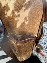 Load image into Gallery viewer, Stunning Tooled Large Cowhide Backpack
