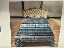 Load image into Gallery viewer, Twin Super Plush Aztec Blankets
