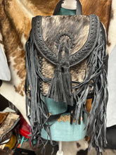 Load image into Gallery viewer, Mini Fringe Cowhide Backpacks
