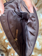 Load image into Gallery viewer, Patsy Pink Pistol Tooled Cowhide Crossbody Fringe Purse
