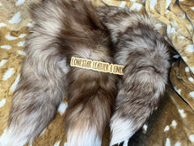 Load image into Gallery viewer, Natural Brown Red Fox Tail Keychains
