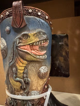 Load image into Gallery viewer, RA6179 Dinosaur Boot Vase
