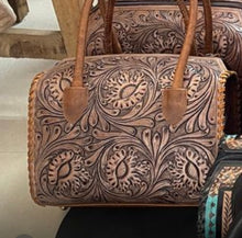Load image into Gallery viewer, Brown Leather Speedy Purse
