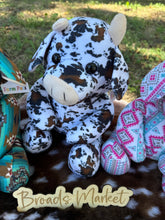 Load image into Gallery viewer, Plush Cow Farm Pal Toy
