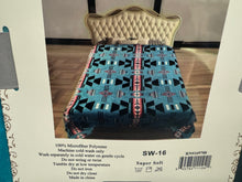 Load image into Gallery viewer, Twin Super Plush Aztec Blankets
