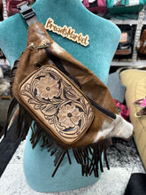 Load image into Gallery viewer, Cowhide &amp; Leather Fanny Bum Sling Bags
