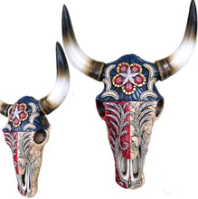 Load image into Gallery viewer, Texas Embellished Cowskull
