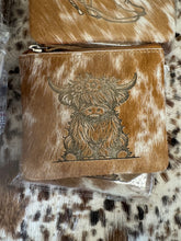 Load image into Gallery viewer, Cowhide Coin Purses
