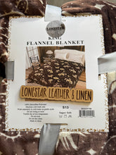 Load image into Gallery viewer, Luke Brown Western Cowboy Blanket
