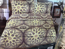 Load image into Gallery viewer, Grey &amp; Mustard Mandala 3 Piece Bedding Set
