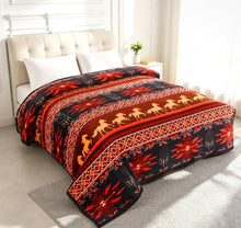 Load image into Gallery viewer, Red Sandhorse Super Plush Blanket
