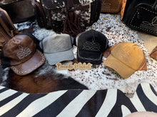 Load image into Gallery viewer, Bootstitch Leather Hats
