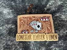 Load image into Gallery viewer, Tooled Leather Vegas Coin Purse
