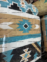 Load image into Gallery viewer, Blue Aztec 3 Piece Bedding Set
