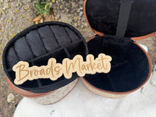 Load image into Gallery viewer, Cowhide &amp; Tooled Leather Cosmetic Jewelry Cases
