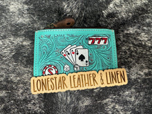 Load image into Gallery viewer, Tooled Leather Vegas Coin Purse
