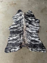 Load image into Gallery viewer, Columbian 3 Foot Enhanced Brindle Cowhide Silky Rugs
