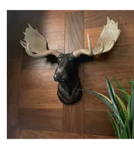 Load image into Gallery viewer, Moose Wall Decor Bust
