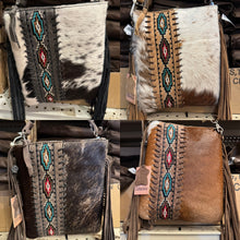 Load image into Gallery viewer, BA2150 Aztec Fringe Crossbody Purse
