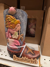 Load image into Gallery viewer, RA6184 Mermaid Boot Vase
