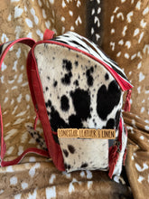 Load image into Gallery viewer, Cowhide &amp; Leather Jess Backpacks

