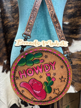 Load image into Gallery viewer, Hand Tooled Leather Custom Canteen Purses
