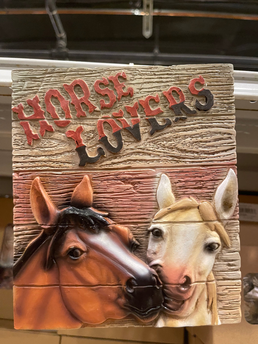 Horse Lovers Sign