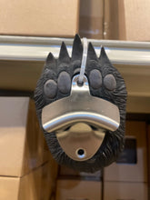 Load image into Gallery viewer, Black Bear Paw Bottle Opener
