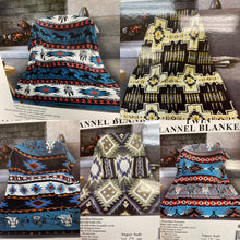 Load image into Gallery viewer, Southwestern Twin Plush Blankets
