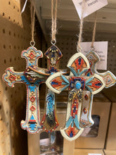 Load image into Gallery viewer, Western Aztec Cross Ornaments
