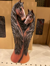 Load image into Gallery viewer, Double Horse Statue
