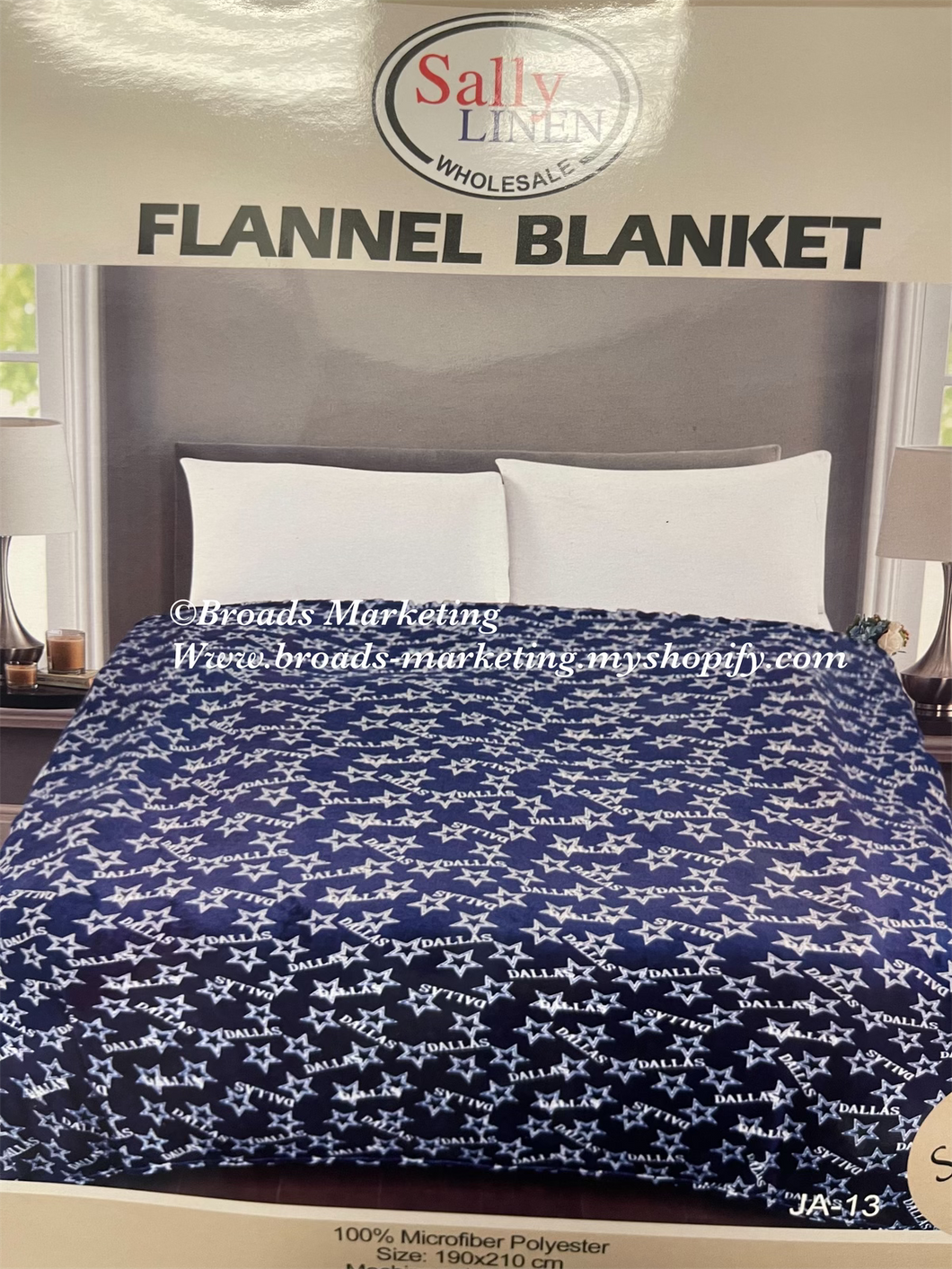 Dallas Cowboy Throw Blanket