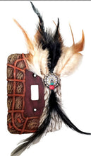 Load image into Gallery viewer, Feather Concho Cover Plates
