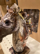 Load image into Gallery viewer, Driftwood Horse Head Statue
