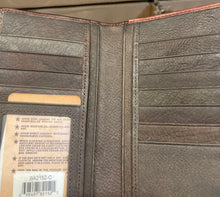 Load image into Gallery viewer, Tooled Leather Checkbook Wallets
