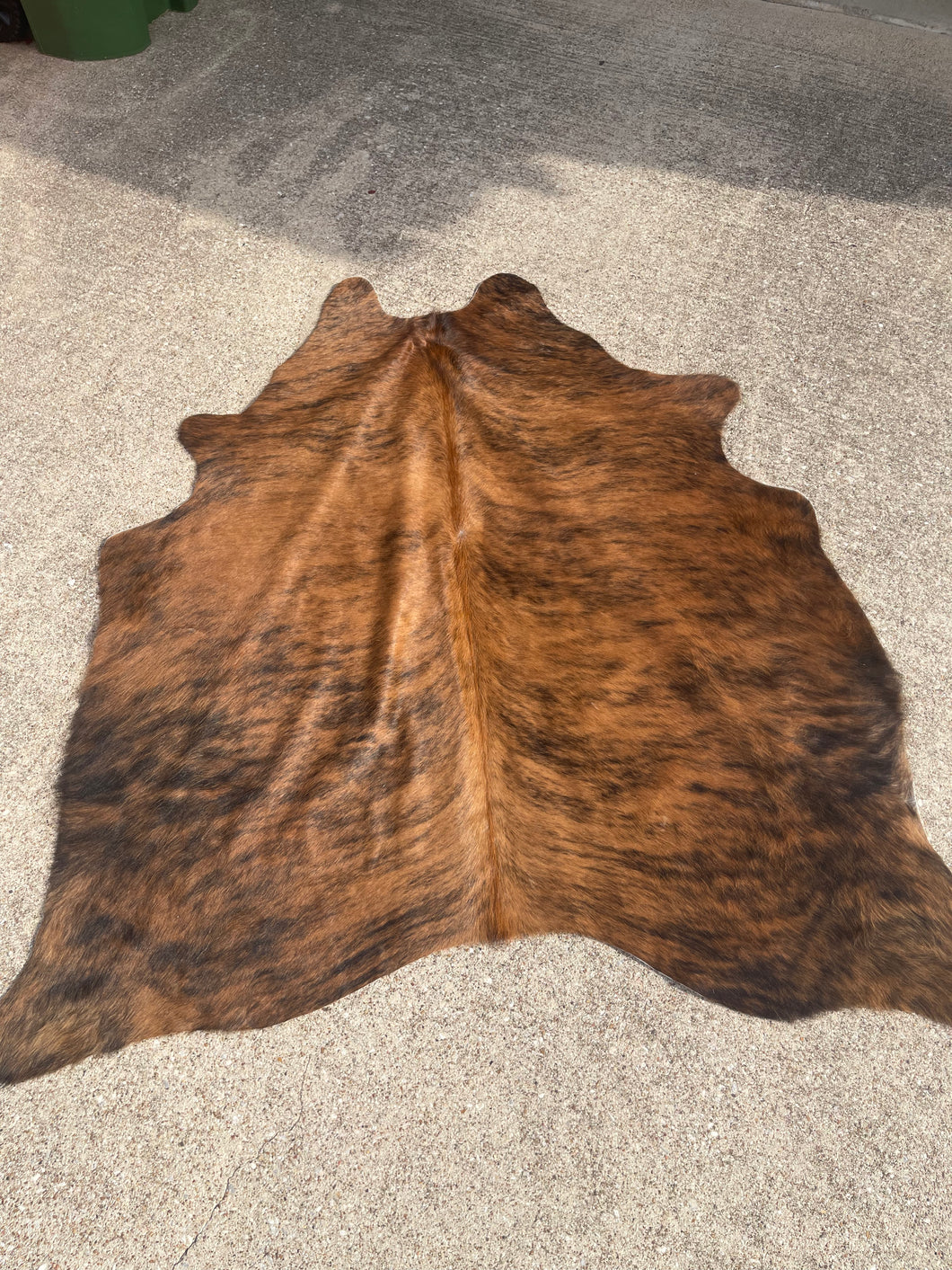 Beautiful Brindle 5 Foot Cowhide Rug