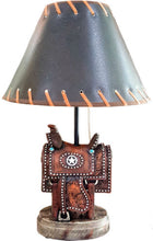 Load image into Gallery viewer, Western Saddle Lamp
