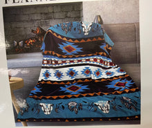 Load image into Gallery viewer, Southwestern Twin Plush Blankets
