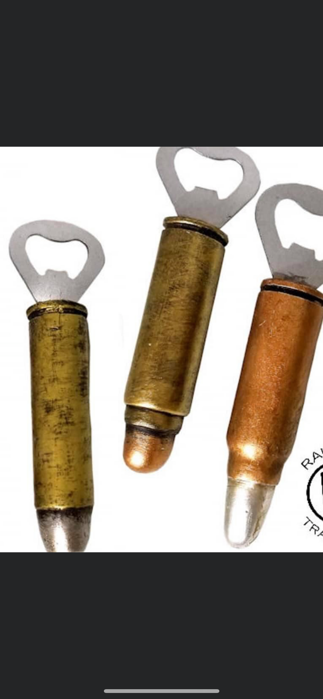 Bullet Bottle Openers