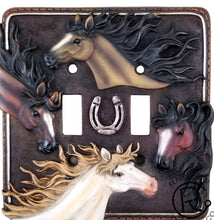 Load image into Gallery viewer, Horses Cover Plates
