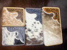 Load image into Gallery viewer, Cowhide Leather Bifold Wallets
