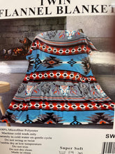 Load image into Gallery viewer, Southwestern Twin Plush Blankets
