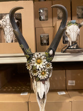 Load image into Gallery viewer, Daisy Floral Skull
