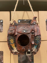 Load image into Gallery viewer, Saddle Western BirdHouse
