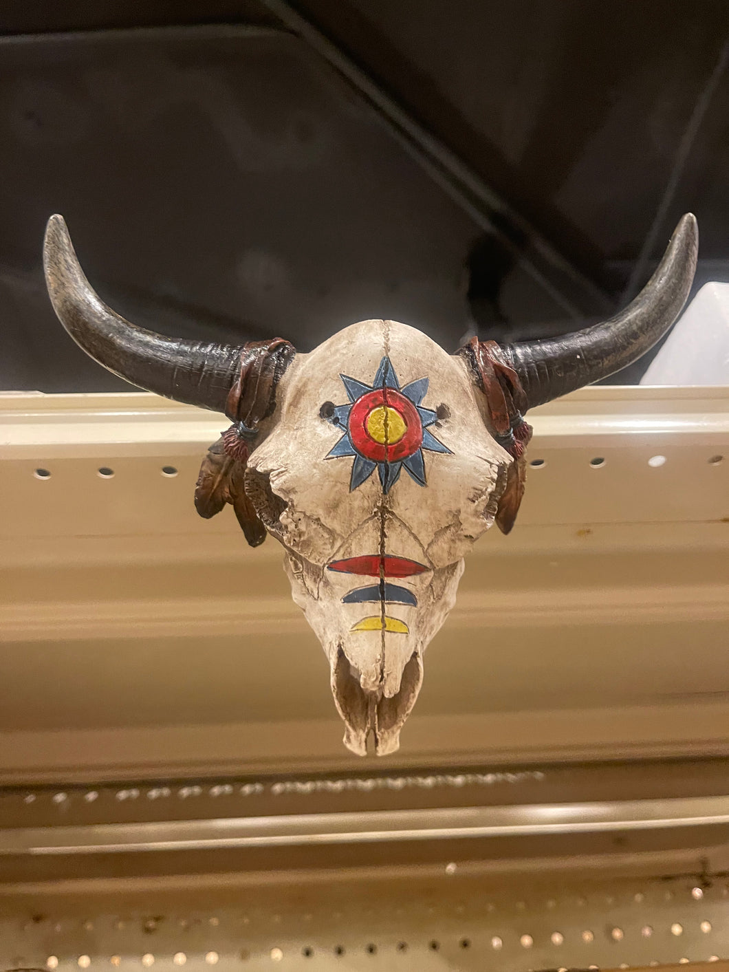 Sun Cowskull Wall Decor