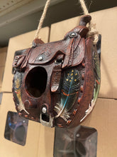 Load image into Gallery viewer, Saddle Western BirdHouse
