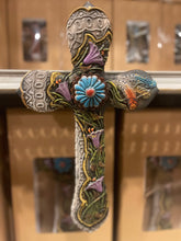 Load image into Gallery viewer, Lilly Floral Cross
