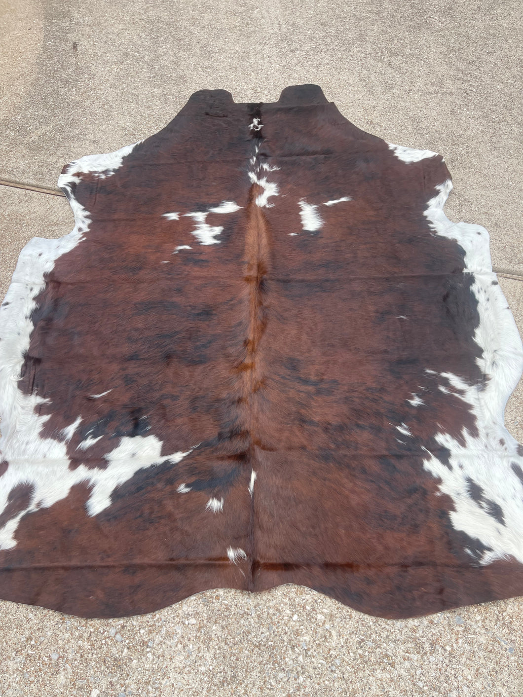 5’ Brindle Cowhide Rug