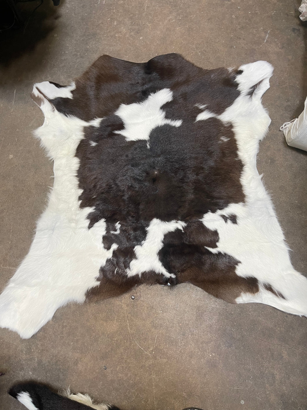 Dark Brown Cowhide Rug